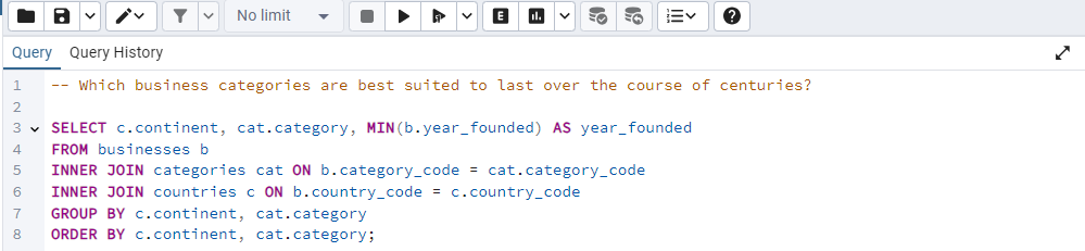 SQL Query 3
